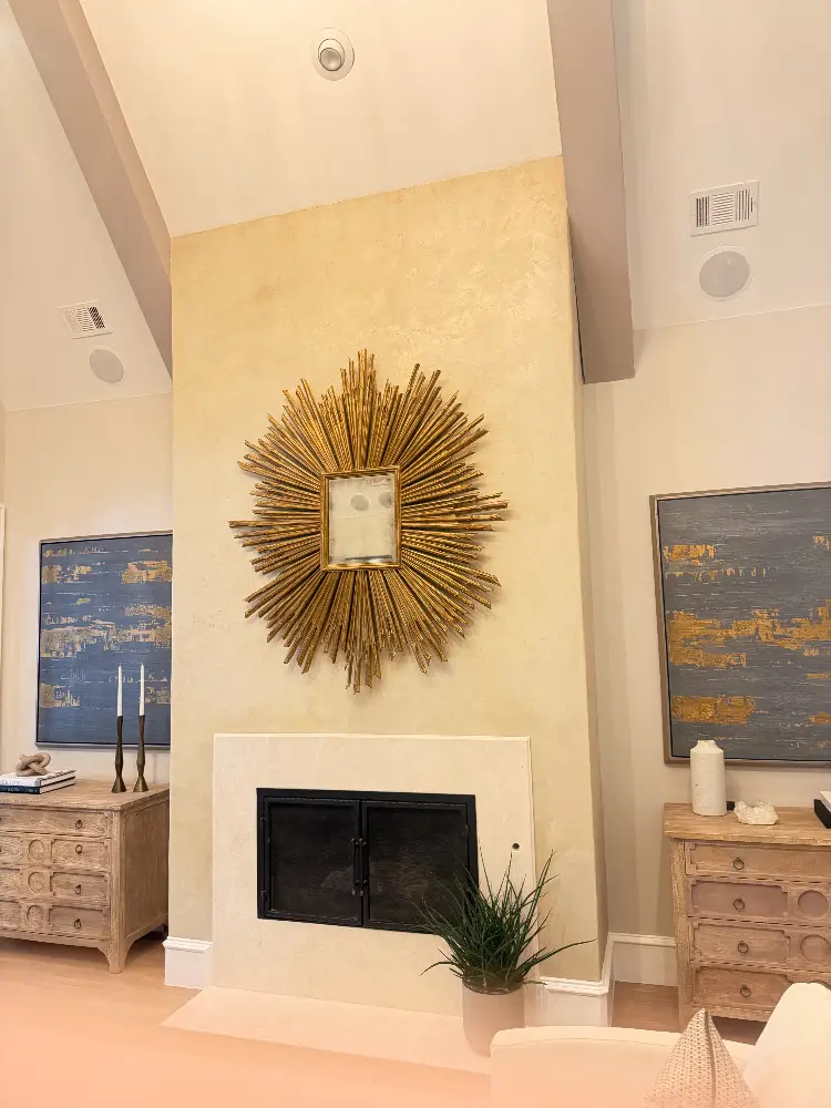 Marmorino Venetian plaster — detail 4