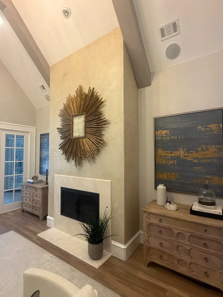 Marmorino Venetian plaster — detail 5