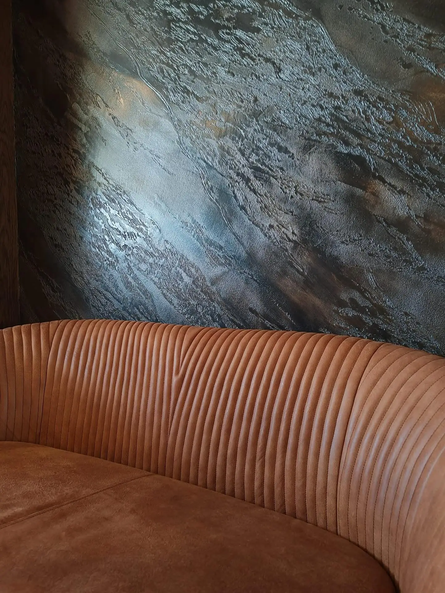 Marmorino Venetian plaster — detail 12