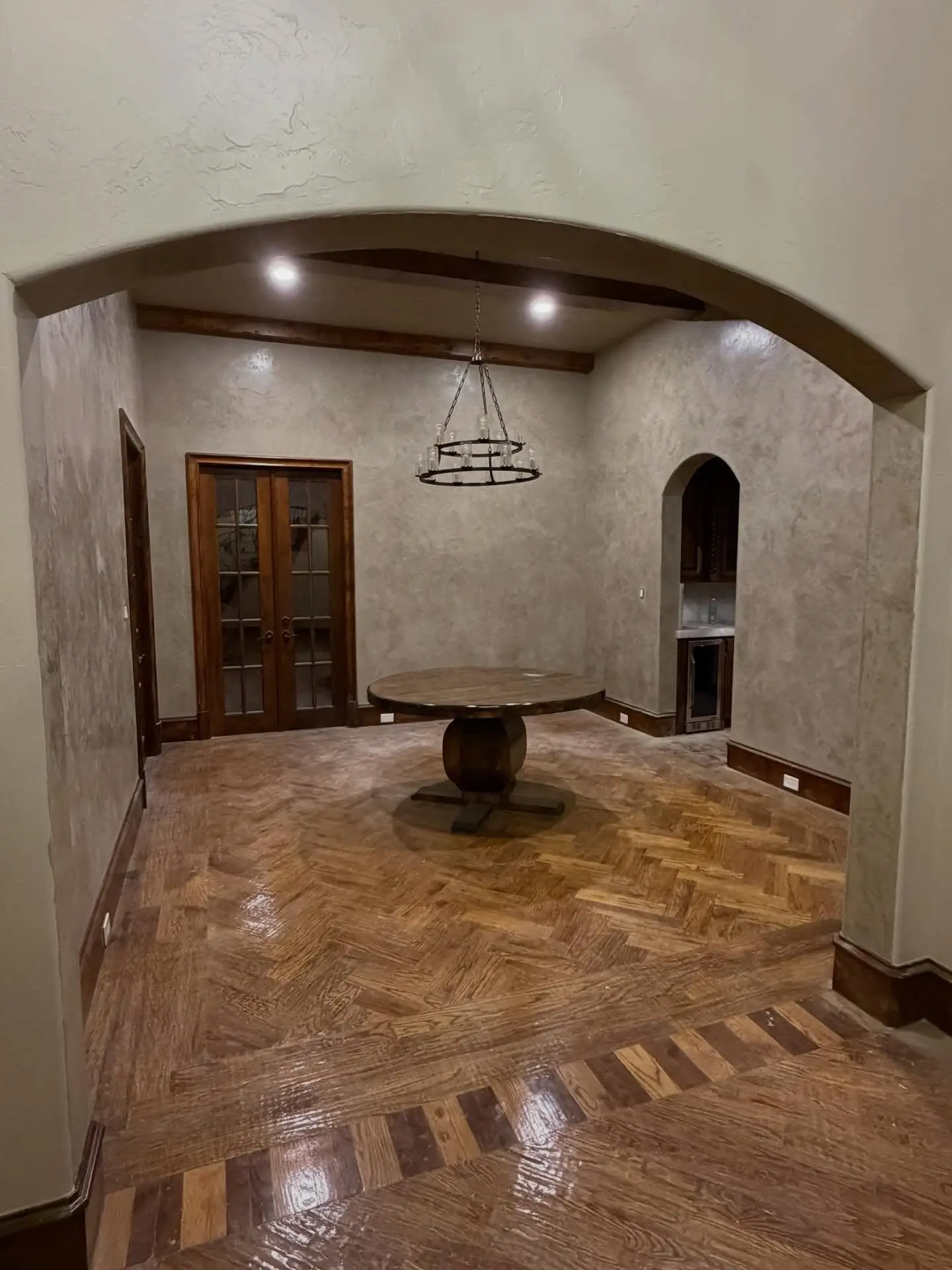Marmorino Venetian plaster — detail 6